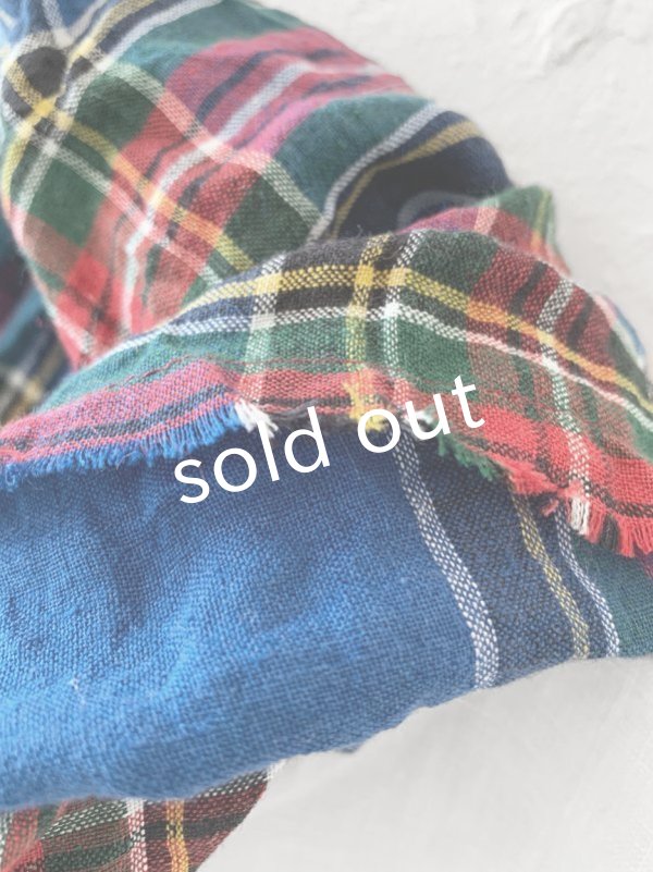 画像3: MARCHE' DE SOEUR／革タグ付き東炊きリネンストール (3)