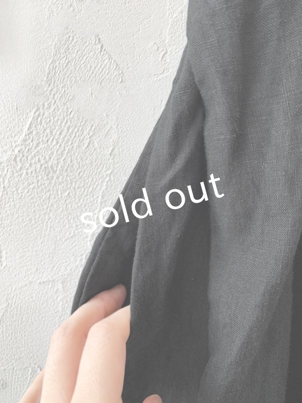 画像4: MARCHE' DE SOEUR／ワンショルダースカート・黒 (4)