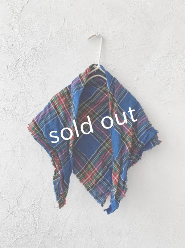 画像5: MARCHE' DE SOEUR／革タグ付き東炊きリネンストール (5)