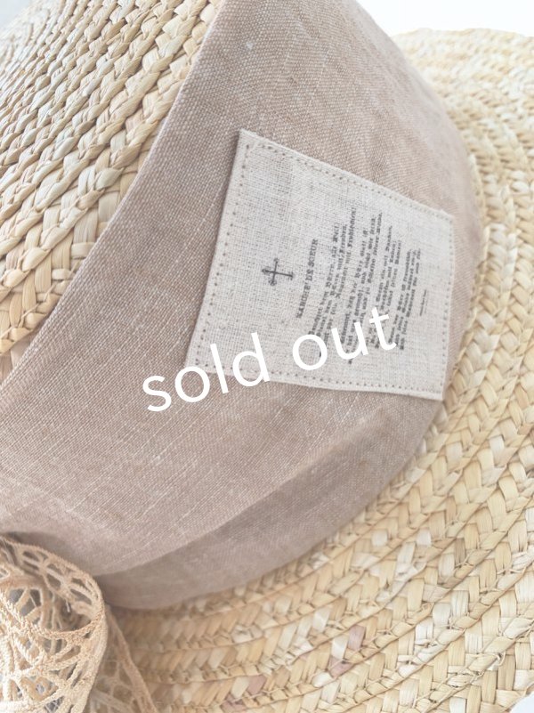 画像5: pollenbienco／アンティークレースの帽子・A (5)