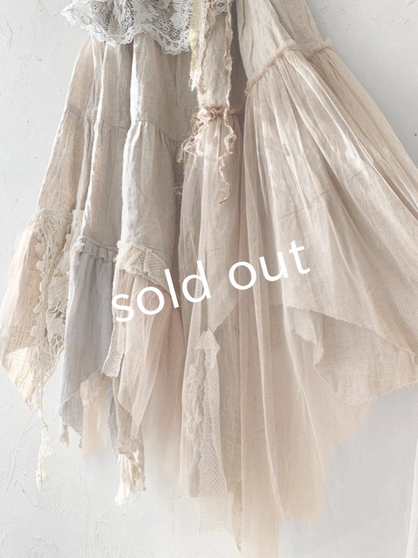 画像6: pollenbienco／アンティークレースのチュニック (6)