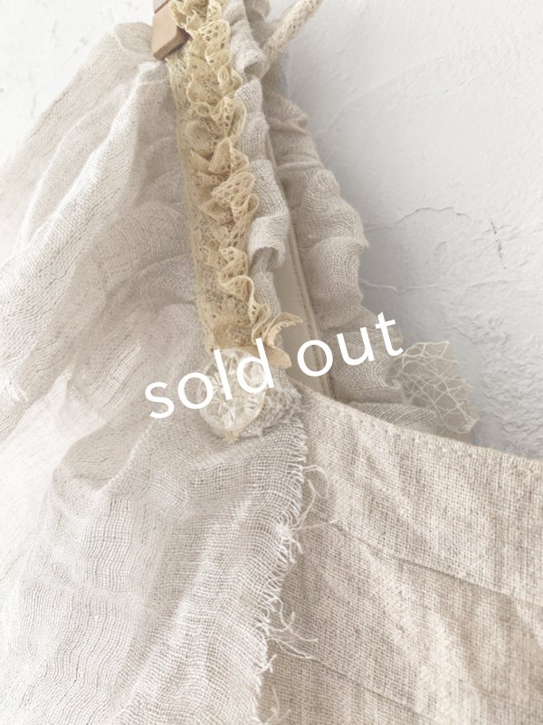 画像9: pollenbienco／アンティークレースのチュニック (9)