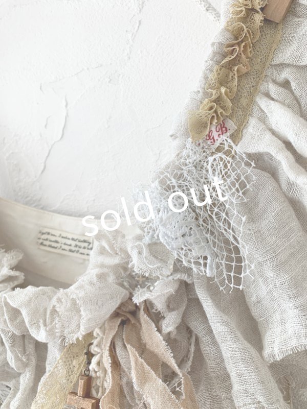 画像13: pollenbienco／アンティークレースのチュニック (13)