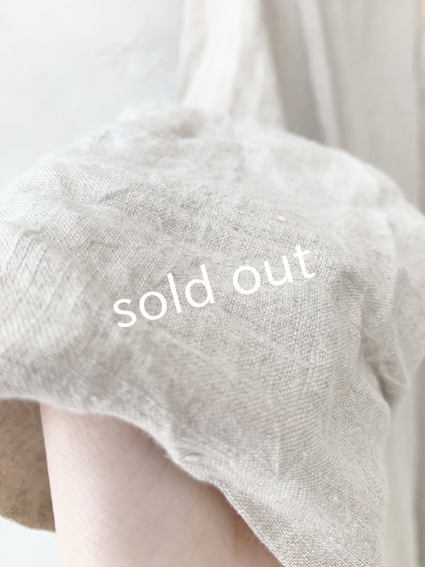 画像6: MARCHE' DE SOEUR／フードワンピース・生成り (6)