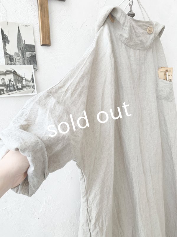 画像5: MARCHE' DE SOEUR／フードワンピース・生成り (5)