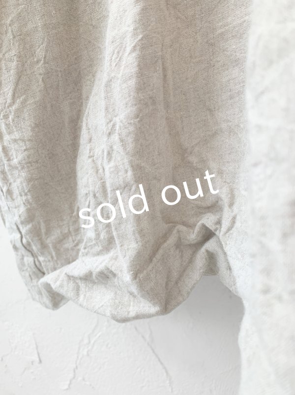 画像8: MARCHE' DE SOEUR／フードワンピース・生成り (8)