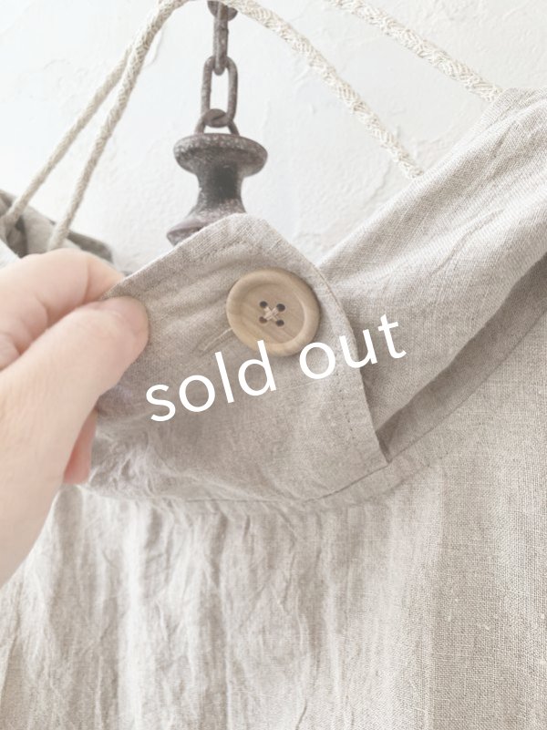 画像4: MARCHE' DE SOEUR／フードワンピース・生成り (4)