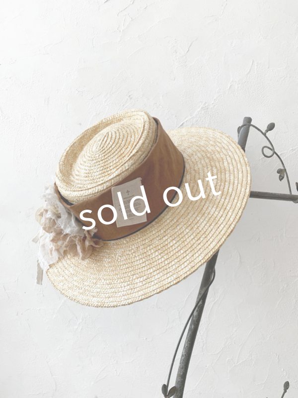 画像5: pollenbienco／アンティークレースの帽子・D (5)