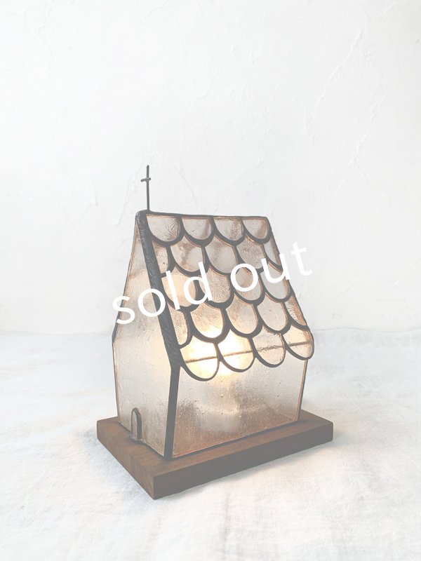 画像5: caco grass works／うろこ屋根の教会のランプ (5)