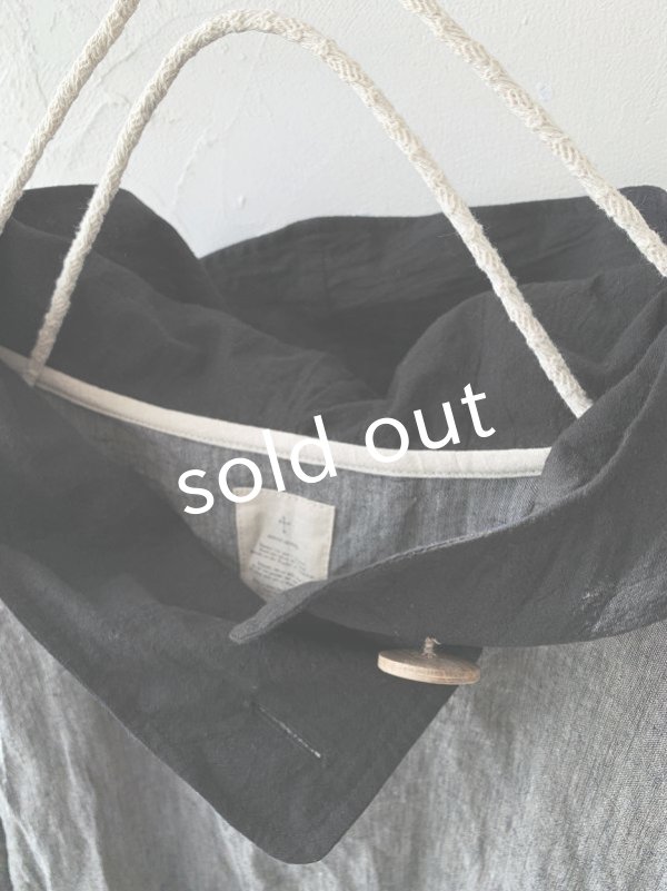 画像9: MARCHE' DE SOEUR／フードワンピース・杢ブラック×黒 (9)