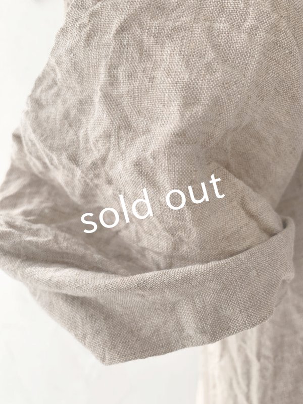 画像8: MARCHE' DE SOEUR／フードワンピース・生成り×オフ (8)