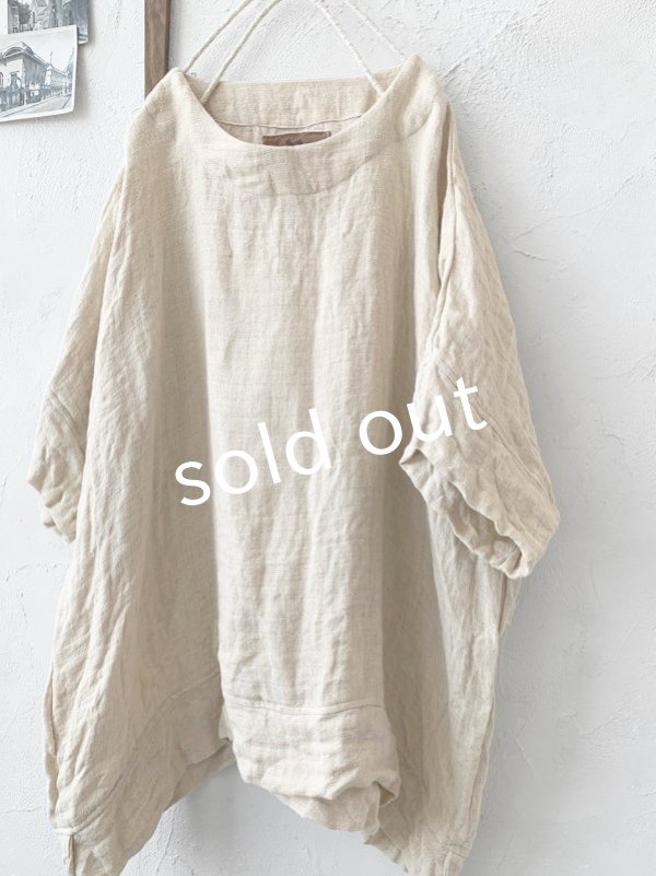 画像2: MARCHE' DE SOEUR／インペリアルリネンプルオーバー (2)