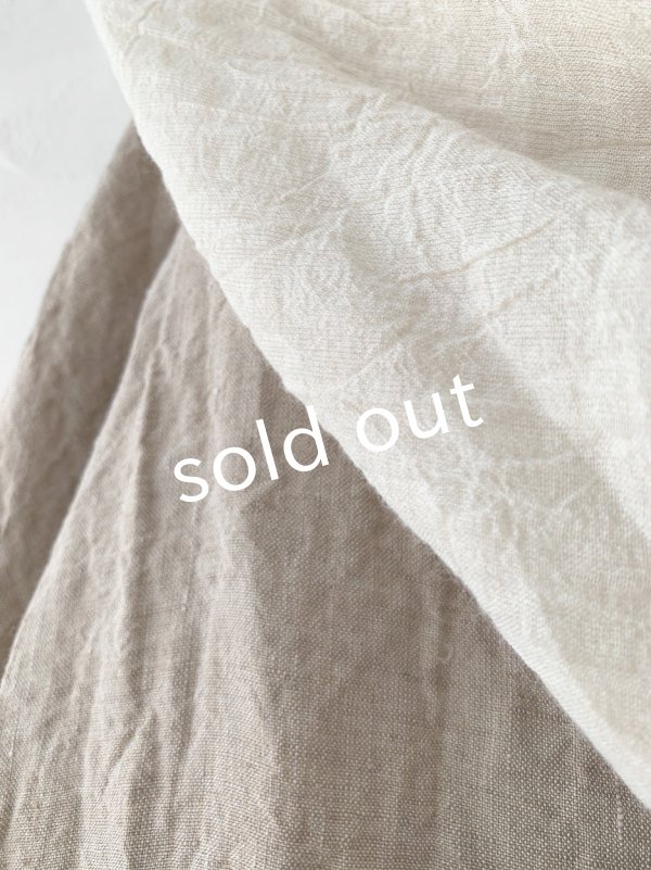 画像13: MARCHE' DE SOEUR／フードワンピース・生成り×オフ (13)