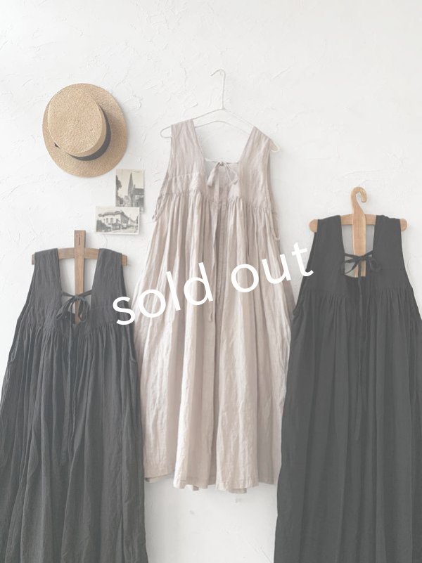 画像2: Avenue／後ろりぼんジャンパースカート (2)