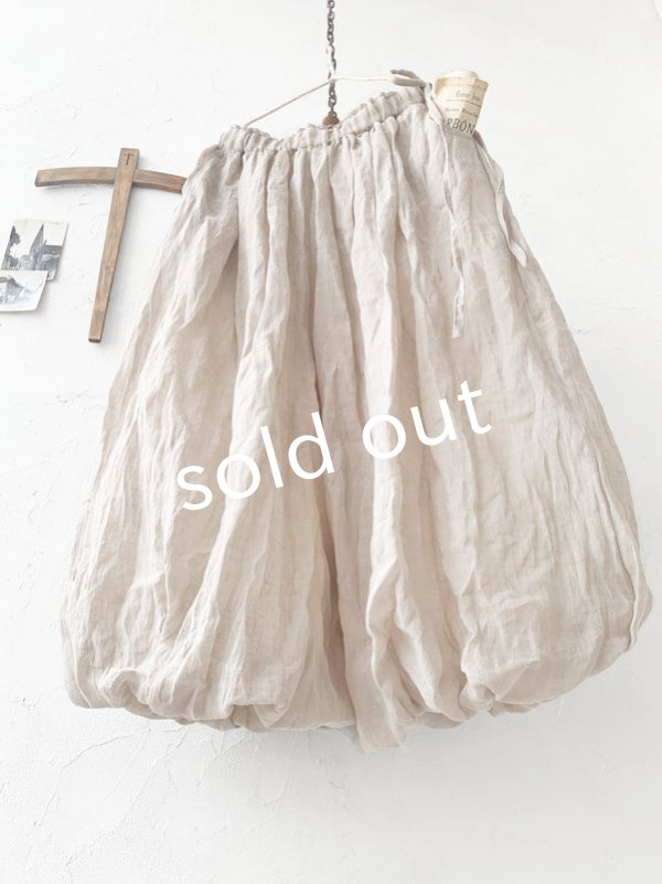 画像4: MARCHE' DE SOEUR／ホイップバルーンパンツ・ナチュラル (4)