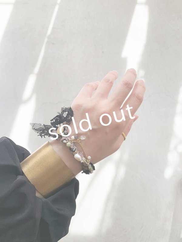 画像8: toromeco／裂き編みバングル・dark (8)