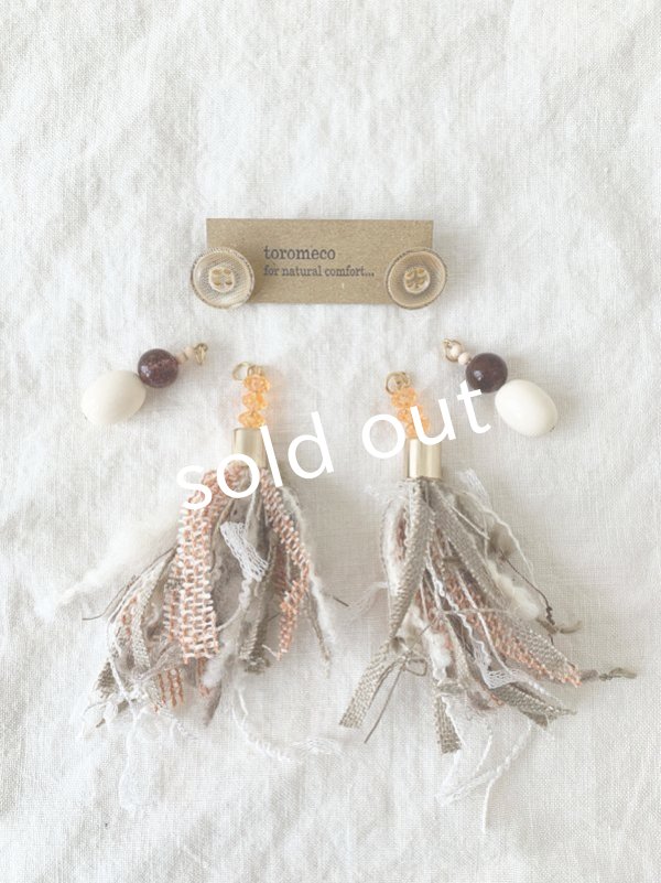 画像6: toromeco／pop tassel 4wayピアス (6)