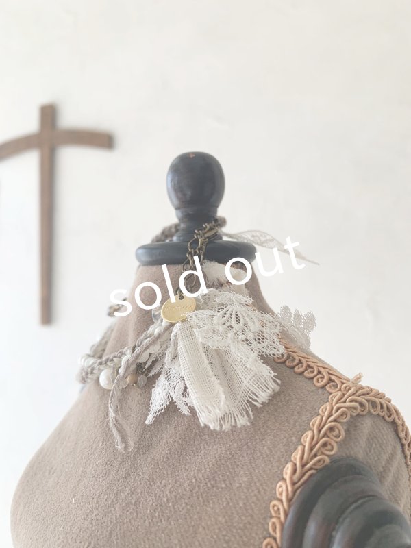 画像3: toromeco／裂き編みブレスレット・mocha (3)