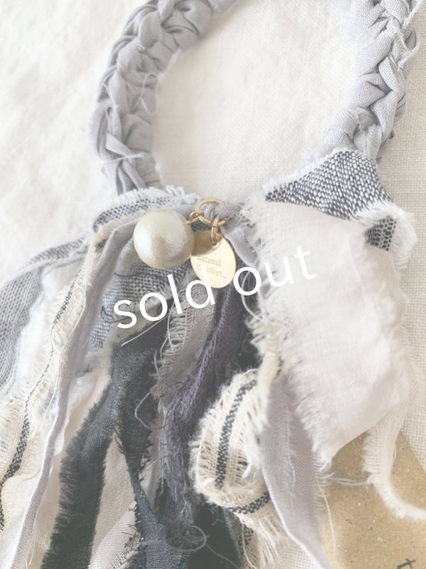 画像5: toromeco／裂き編みのシュシュ (5)