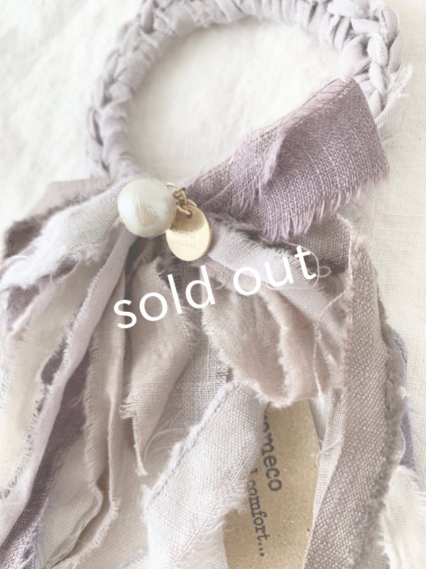 画像3: toromeco／裂き編みのシュシュ (3)