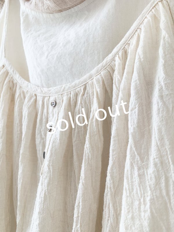 画像4: Avenue/ギャザーキャミソール・ミルク (4)