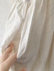 画像5: MARCHE' DE SOEUR/ ギャザープルオーバー・ハーフリネンアイボリー (5)