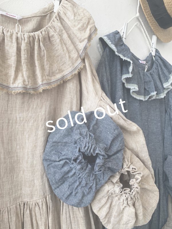 画像2: Avenue/フリルカラーワンピース (2)