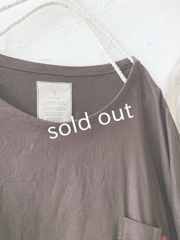 画像3: MARCHE' DE SOEUR／シンプルワンピース・チョコ (3)