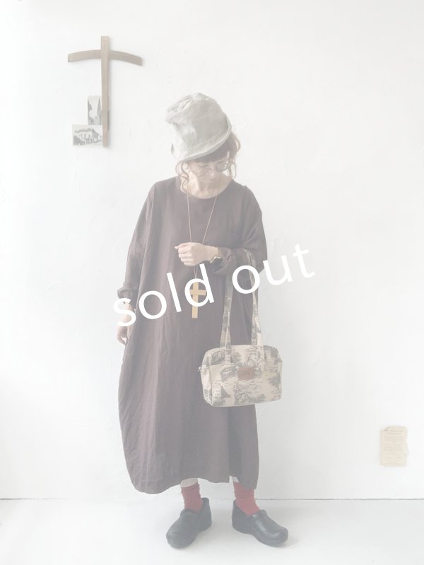 画像11: MARCHE' DE SOEUR／ボストンバッグ・クラシックウール (11)