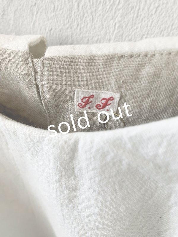 画像8: je suis comme je suis/ビブカラーブラウス・生成り×白襟 (8)