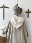 画像12: MARCHE' DE SOEUR／フードワンピース・生成り×オフ (12)