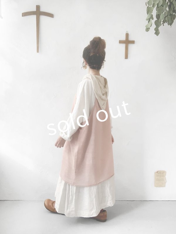 画像13: MARCHE' DE SOEUR／フードワンピース・オフ×ベージュ (13)