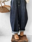 画像3: seasew.／デニムオーバーオール・インディゴ (3)