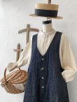 画像2: seasew.／デニムオーバーオール・インディゴ (2)