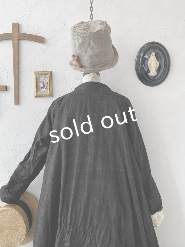 画像16: HALLELUJAH/Robe de Nomad 遊牧民のローブ・Charcoal black (16)