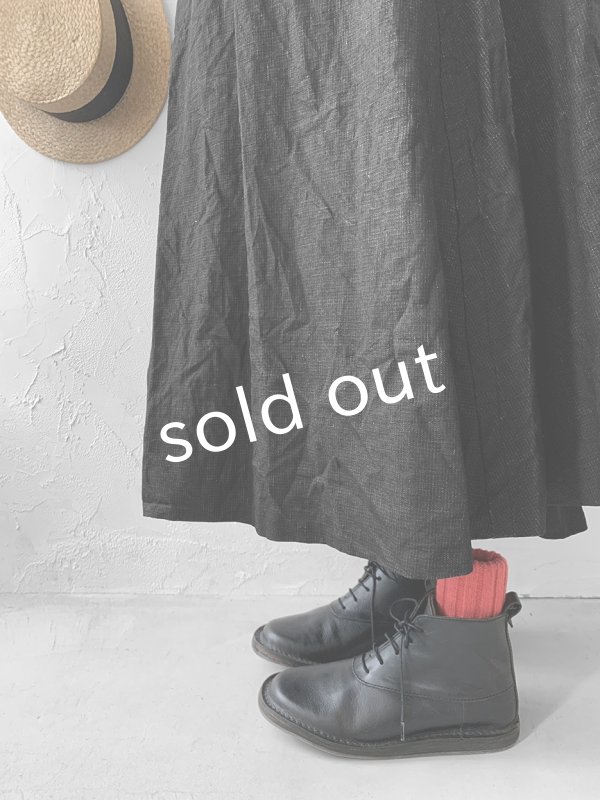 画像11: HALLELUJAH/Priest's Tablier 司祭のタブリエ・Charcoal black  (11)