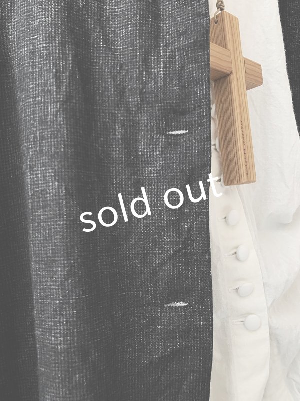 画像9: HALLELUJAH/Robe de Nomad 遊牧民のローブ・Charcoal black (9)