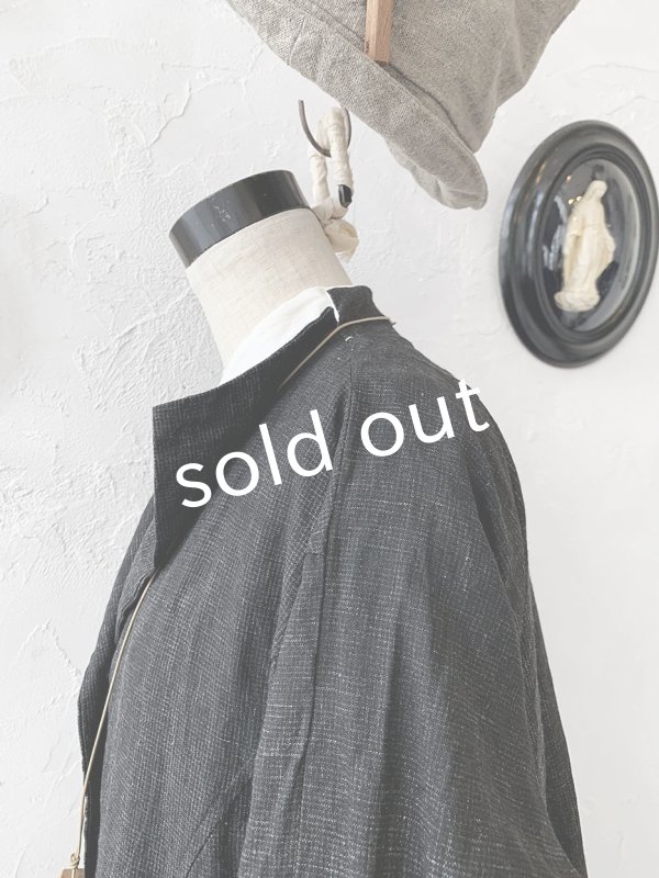 画像13: HALLELUJAH/Robe de Nomad 遊牧民のローブ・Charcoal black (13)