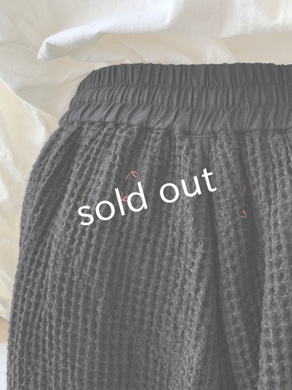 画像11: HALLELUJAH／Pantalon パンタロン・Coal black  (11)