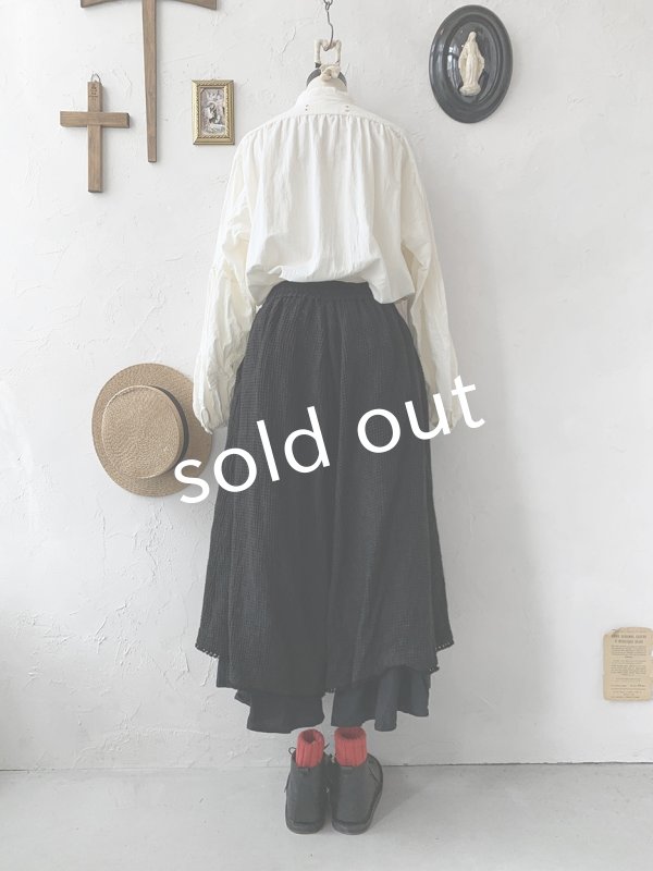 画像10: HALLELUJAH／Pantalon パンタロン・Coal black  (10)