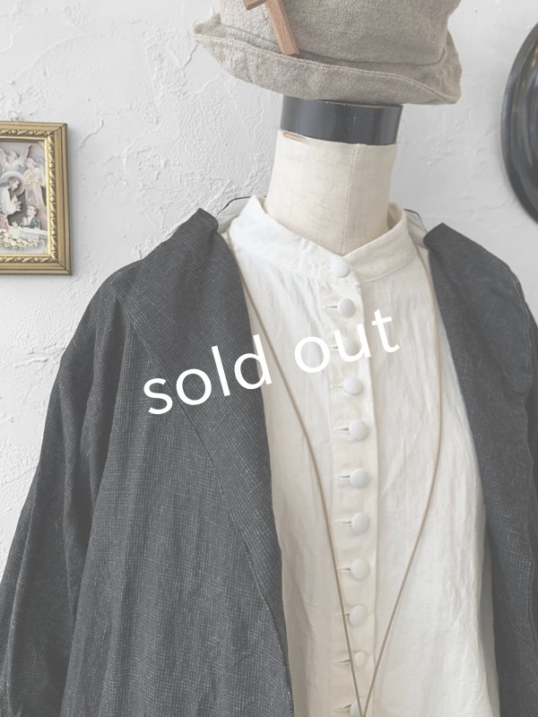 画像7: HALLELUJAH/Robe de Nomad 遊牧民のローブ・Charcoal black (7)