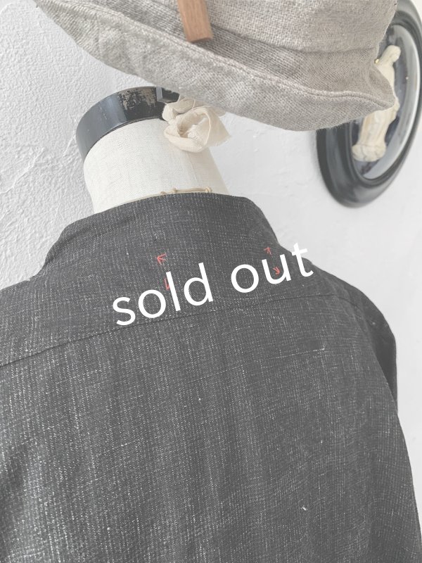 画像17: HALLELUJAH/Robe de Nomad 遊牧民のローブ・Charcoal black (17)