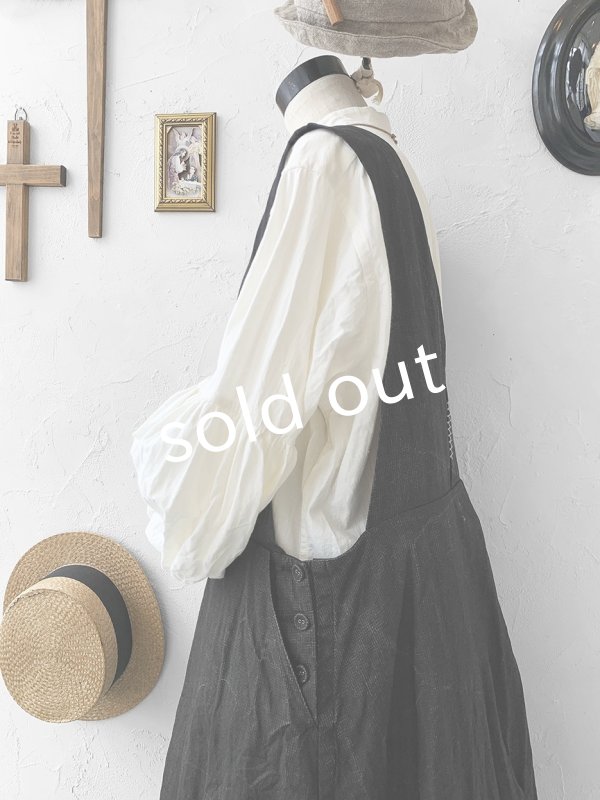 画像9: HALLELUJAH/Priest's Tablier 司祭のタブリエ・Charcoal black  (9)