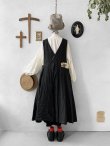 画像12: HALLELUJAH／Priest's Tablier 司祭のタブリエ・Charcoal black  (12)