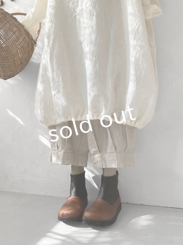 画像3: MARCHE' DE SOEUR／フードバルーンチュニック・オフ×クリーム (3)