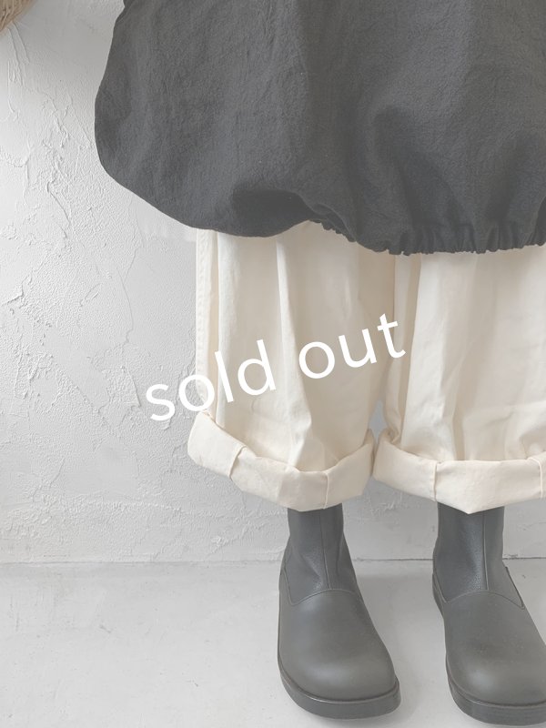 画像6: MARCHE' DE SOEUR／フードバルーンチュニック・黒 (6)