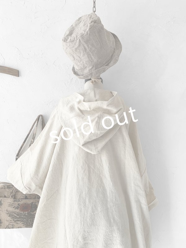画像8: MARCHE' DE SOEUR／フードバルーンチュニック・クリーム (8)