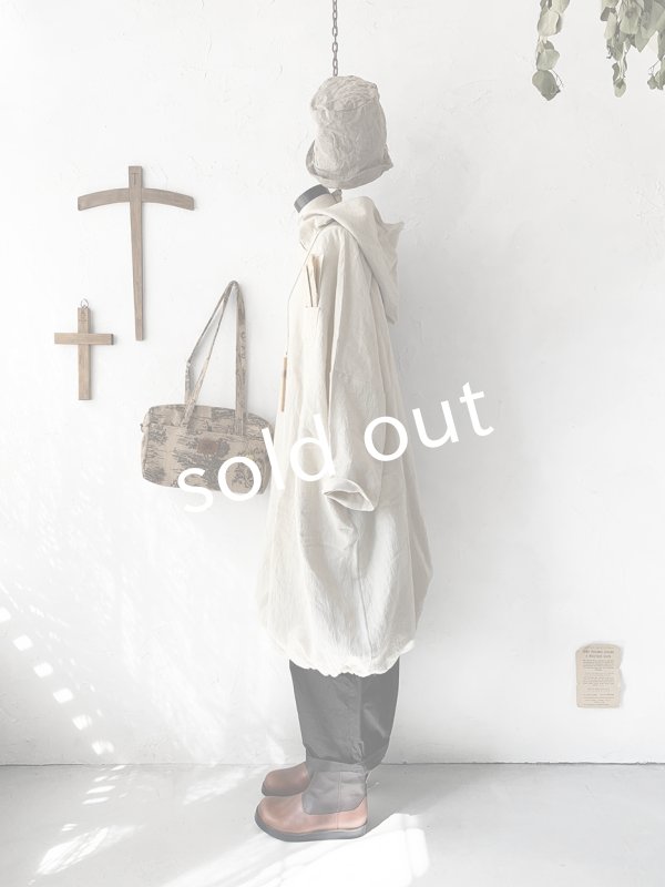 画像6: MARCHE' DE SOEUR／フードバルーンチュニック・クリーム (6)