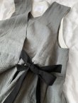画像7: MAGALI /カシュクールジレ・アッシュグレー (7)
