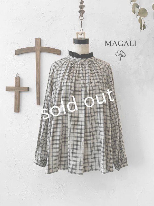 画像8: MAGALI /カローラグランプルオーバー・ライトグレー (8)